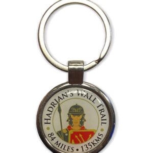 Hadrians Wall Trail Keyring