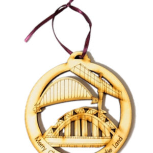 Merry Christmas From Geordieland Christmas Decoration