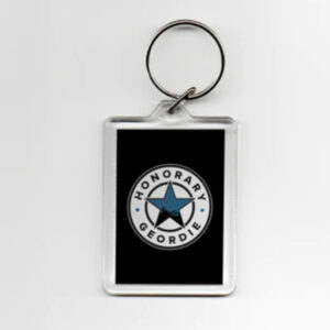 Honorary Geordie Geordie Plastic Keyring