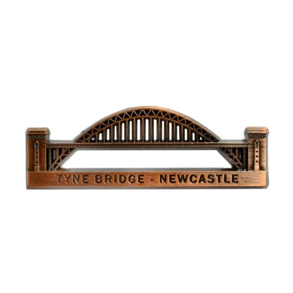 TYNE BRIDGE BRONZE METAL FRIDGE MAGNET