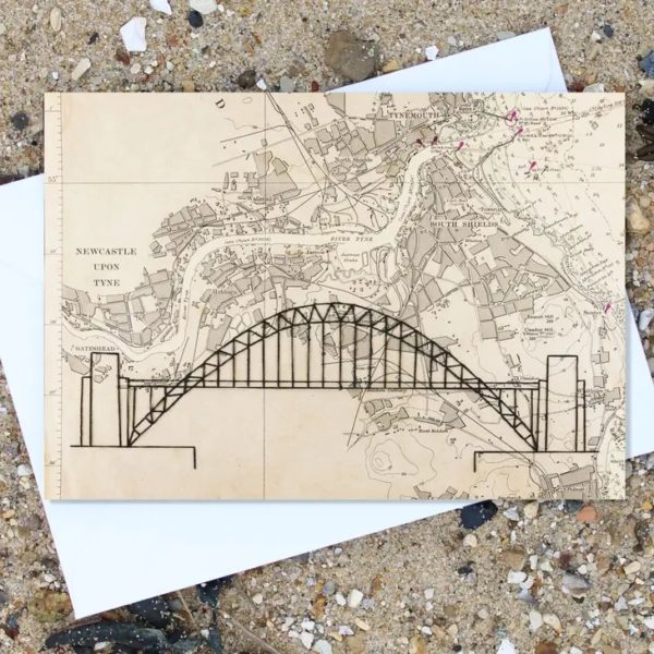 Tyne Bridge Greetings Card