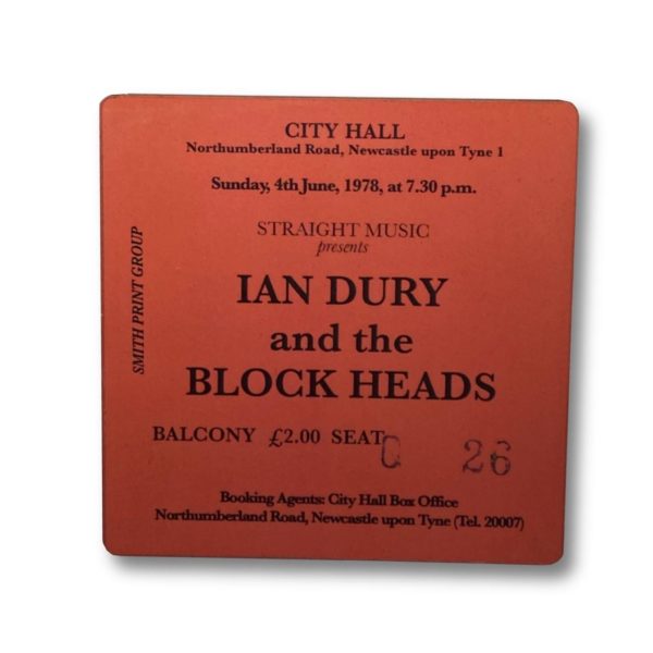 Ian Dury and the Block Heads Coaster