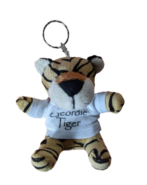 Geordie Tiger Keyring