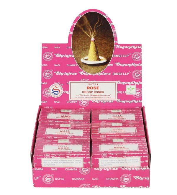 Rose Dhoop Incense Cone