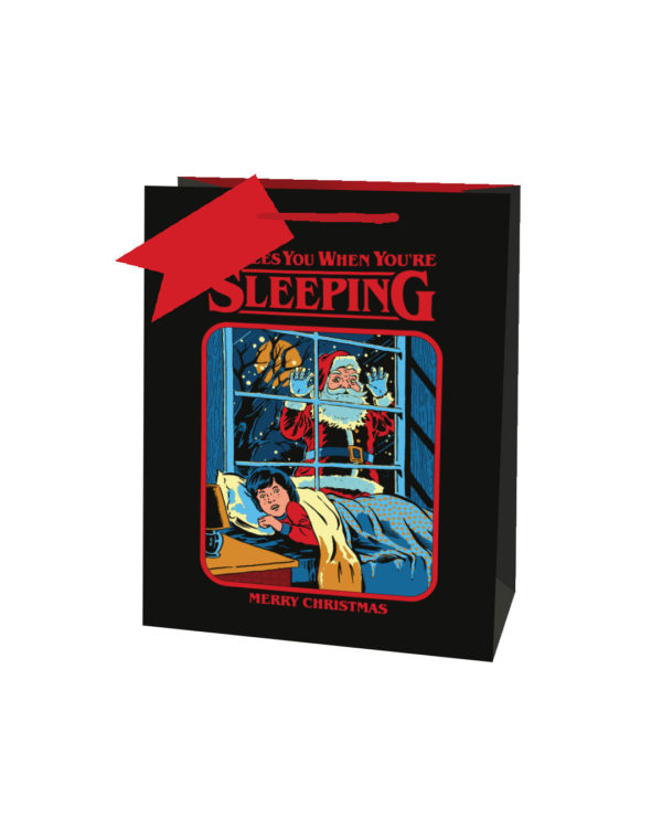 ‘He Sees You When You’re Sleeping’ Large Christmas Gift Bag