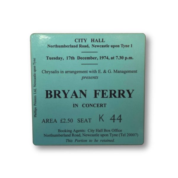 Bryan Ferry City Hall Coaster