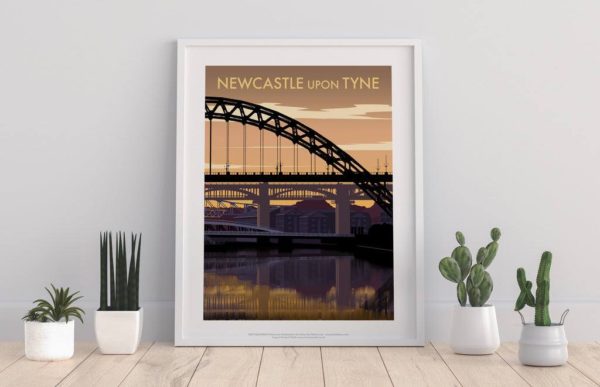 Newcastle Upon Tyne A3 Print