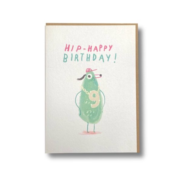 9 | ‘Hip-Happy Birthday!’ 9th Birthday Card