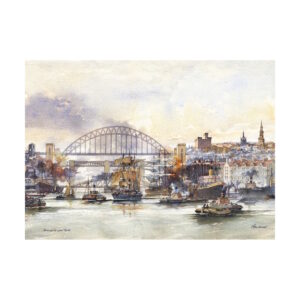 Tom MacDonald Newcastle upon Tyne Mounted Print