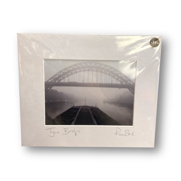 The Tyne Bridge Black and White Patrick McArdle Print