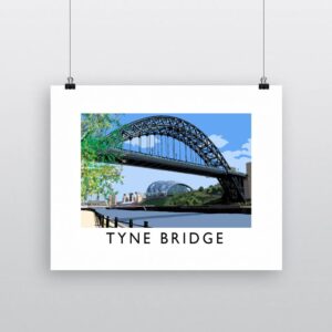 The Tyne Bridge Richard O’Neill A3 Art Print