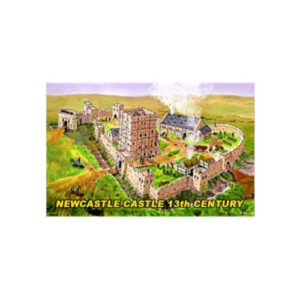 Newcastle Castle 13th Century Photo Magnet