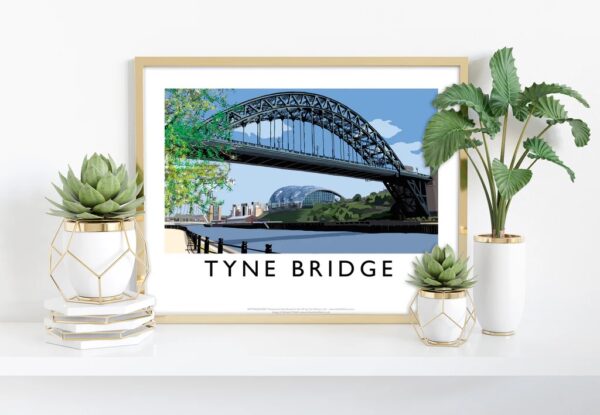 The Tyne Bridge Richard O'Neill A3 Art Print