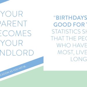 18: Apparently An Adult Now – Fun Age Quote Pocket Book (Hardback)