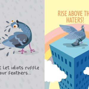 Positivity Pigeon: Inspirational Gift Book (Hardcover)
