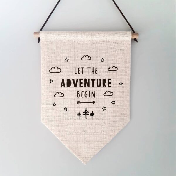 Let the Adventure Begin Wall Hanging