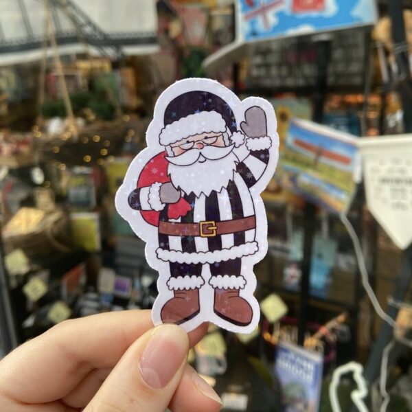 Geordie Santa Sticker