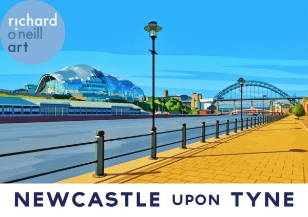 Richard O’Neill Newcastle Upon Tyne Greeting Card