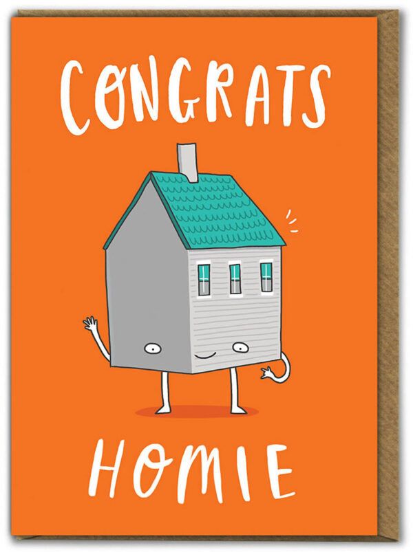 Congrats Homie New Home Card