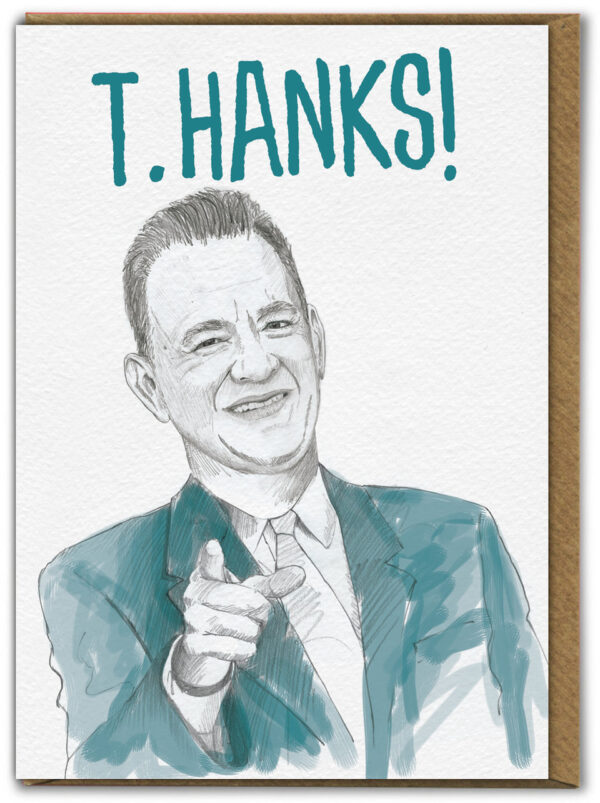 Tom Hanks Funny Thank You Card