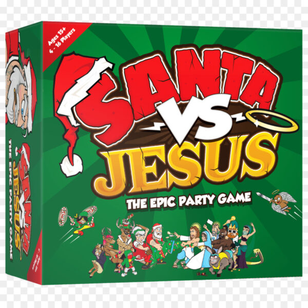 Santa Vs Jesus Party Game