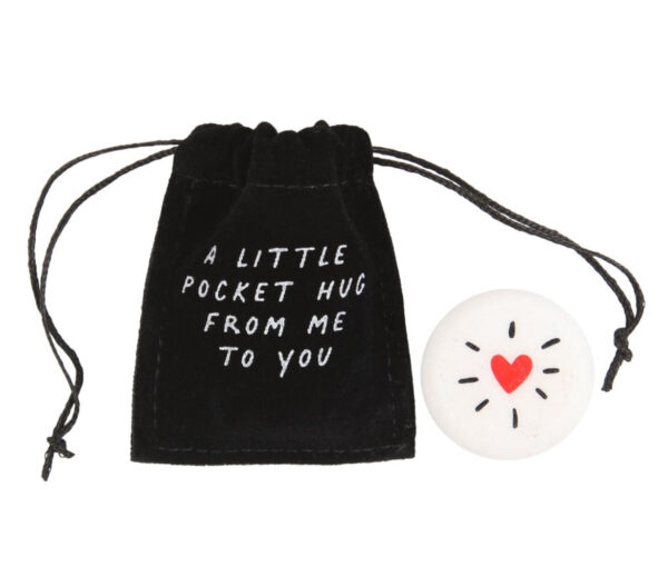 Pocket Hug Sentiment Stone