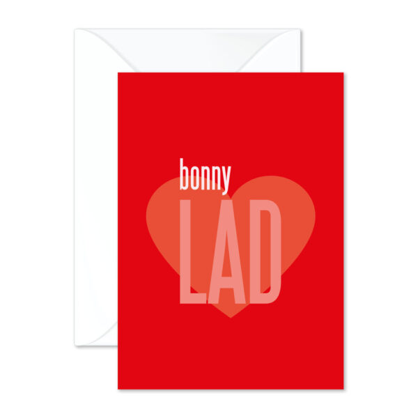 Bonny Lad Valentine’s Day Card