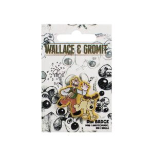 Wallace and Gromit Enamel Pin Badge