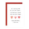 Love You Longer Birthday Card