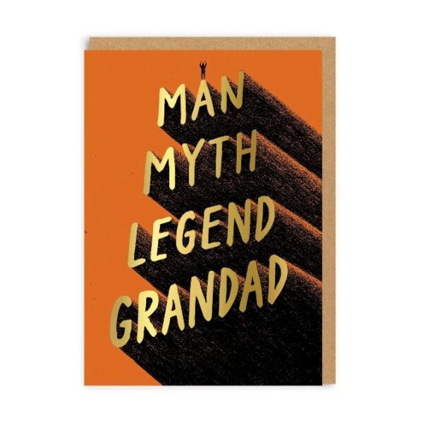 Man Myth Legend Grandad Card