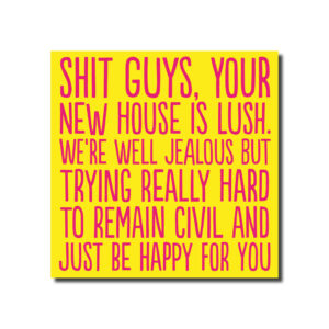 Lush House Card