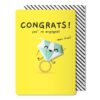 Engagement Ring Jelly Magnet Card