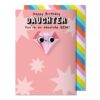 Daughter Gem Birthday Magnet Card