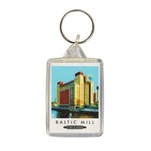 Baltic Mill Acrylic Keyring