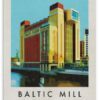 Baltic Mill Acrylic Keyring