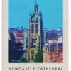 Newcastle Cathedral Acrylic Keyring