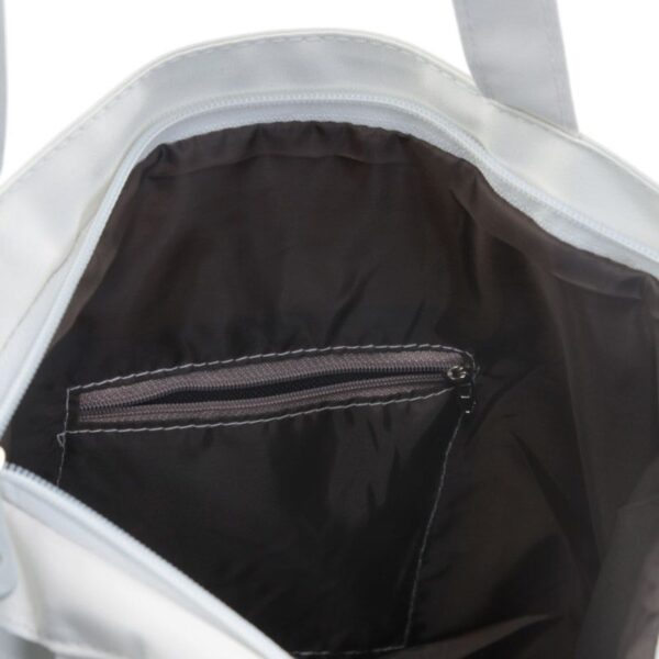 Baaag Sheep Reusable Zip Up Cotton Bag - Image 2