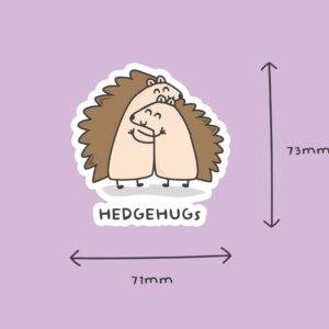 ‘hedgehugs’ Sticker