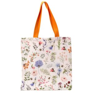 Nectar Meadows Reusable Zip Up Cotton Bag
