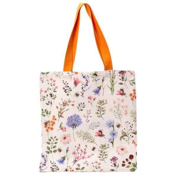 Nectar Meadows Reusable Zip Up Cotton Bag