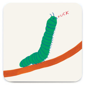 Caterpillar ‘F*ck’ Coaster