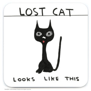 Lost Cat Coaster