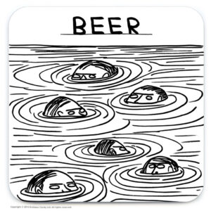 Beer Swimmers Coaster