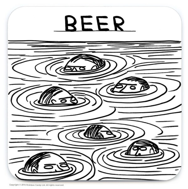 Beer Swimmers Coaster