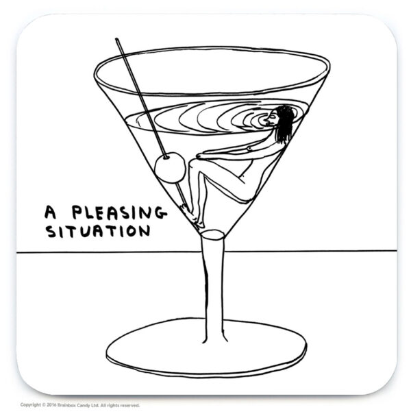 A Pleasing Situation Coaster