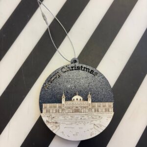 Spanish City Wooden Bauble