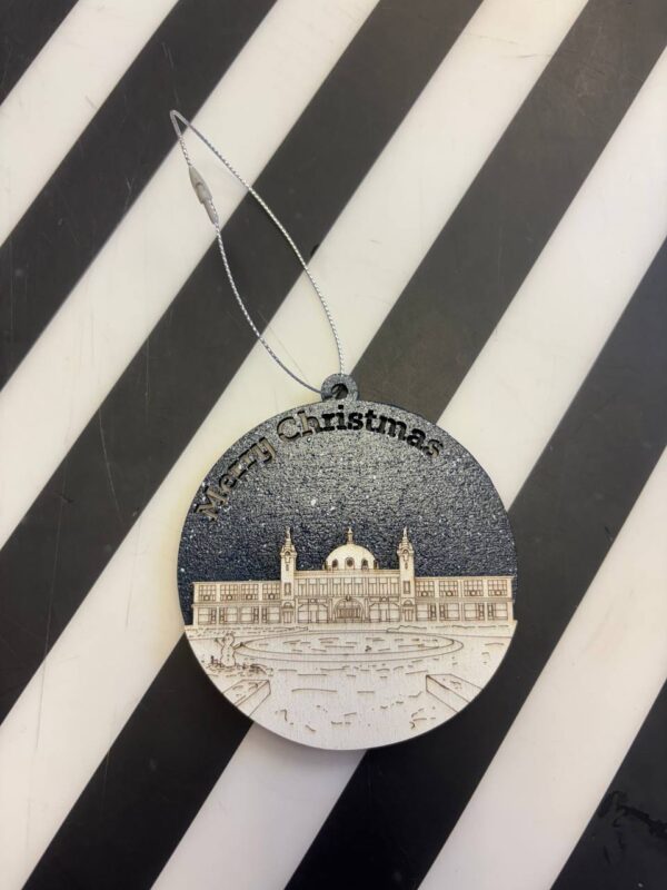 Spanish City Wooden Bauble
