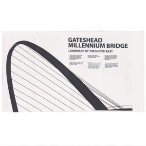 Millennium Bridge Facts Tea Towel