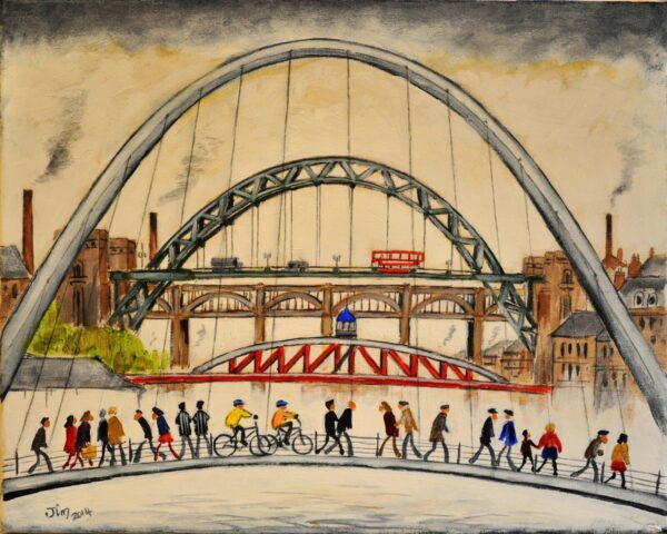 Lowry Style Bridges Metal Sign
