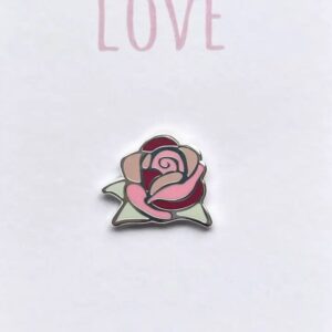 Rose Enamel Pin